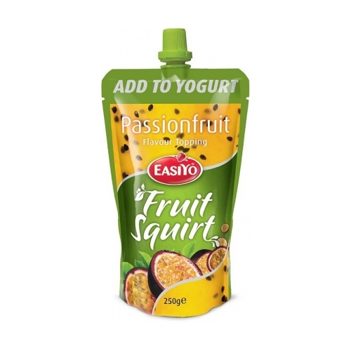 Easiyo Real Fruit Squirt Topping - Passionfruit 250g