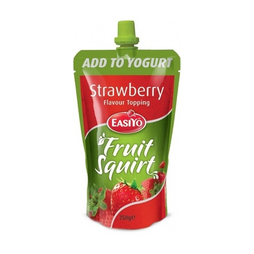 Easiyo Real Fruit Squirt Topping - Strawberry 250g