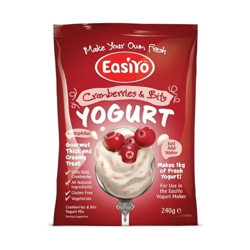 Easiyo Cranberries &amp; Bits Yogurt 240g