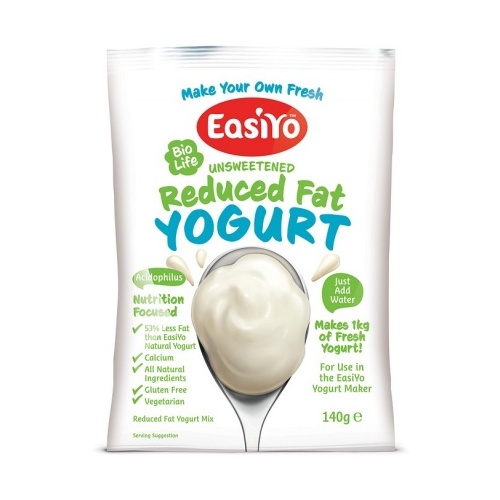 Easiyo BioLife Unsweetened Reduced Fat Yogurt 140g