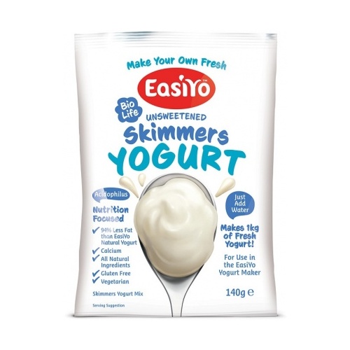 Easiyo BioLife Unsweetened Skimmers Yogurt 140g