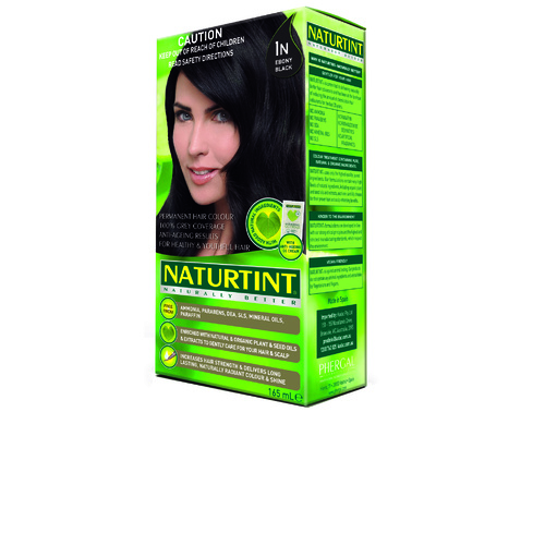 NATURTINT 1N EBONY BLACK HAIR COLOUR