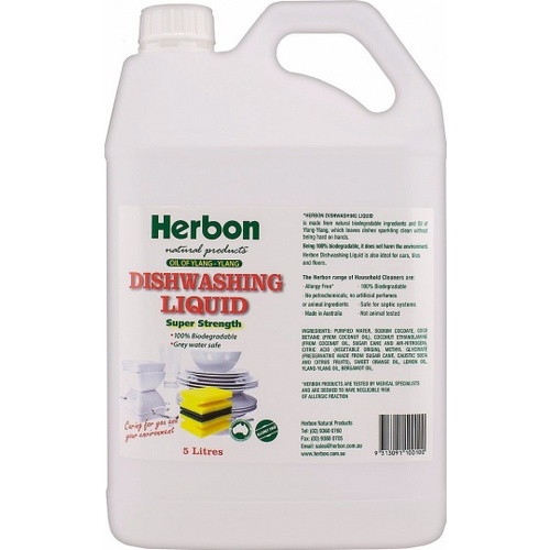 Herbon Dishwashing Liquid 5lt