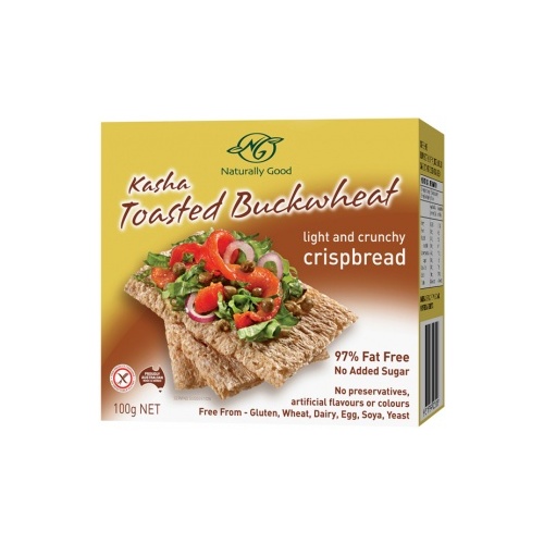 Naturally Good Kasha Buckwheat Crispbreads 100g