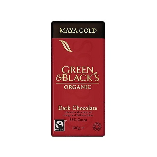 Green &amp; Blacks Maya Gold Dark Chocolate 100g