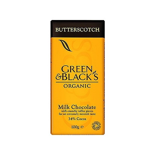 Green &amp; Blacks Butterscotch Milk Chocolate 100g