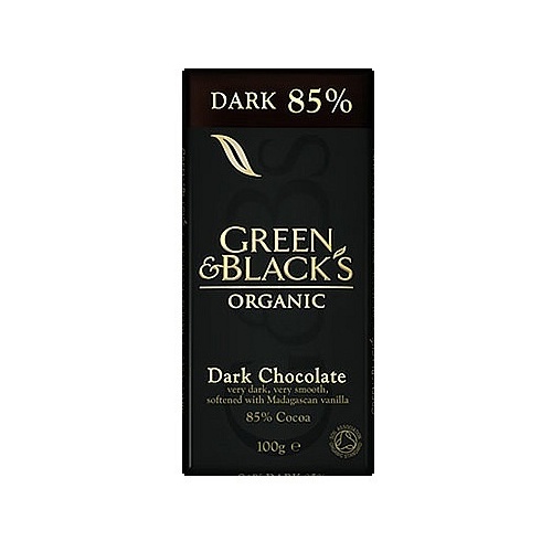 Green &amp; Blacks 85% Dark Chocolate 100g