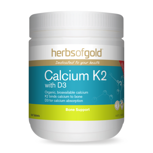 HERBS OF GOLD CALCIUM K2 WITH D3 180T