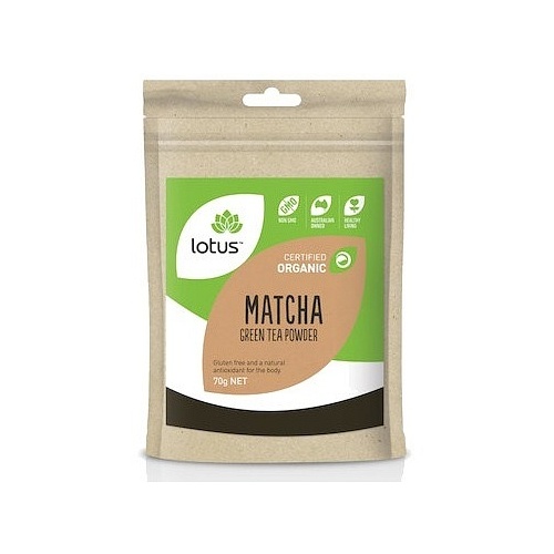 Lotus Organic Premium Matcha Powder 70g