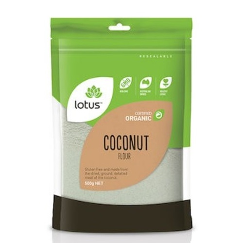 Lotus Organic Coconut Flour G/F 500g