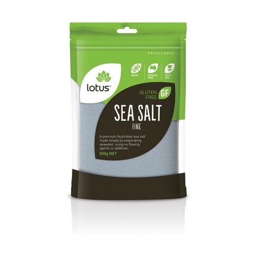 Lotus Sea Salt Fine 500gm