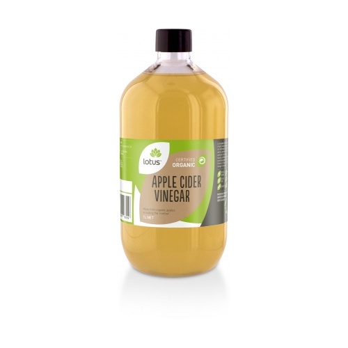 Lotus Organic Apple Cider Vinegar + (Mother) G/F 1Lt