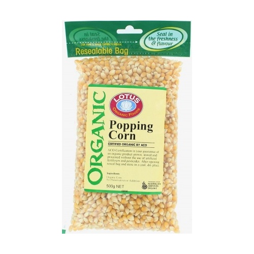 Lotus Organic Popcorn  500gm