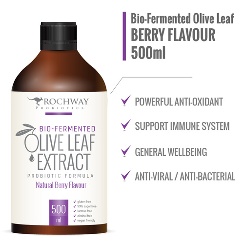 OLIVE LEAF EXTRACT BERRY 500ML