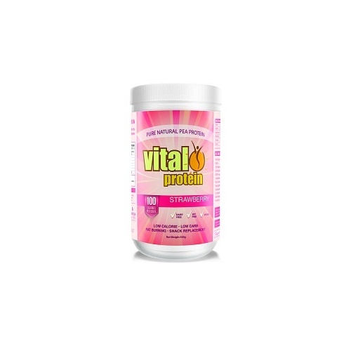 Vital Pea Protein Isolate Strawberry 500g