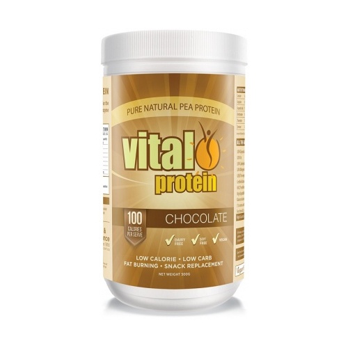 Vital Protein Pea Protein Isolate Choco Pwdr 500g