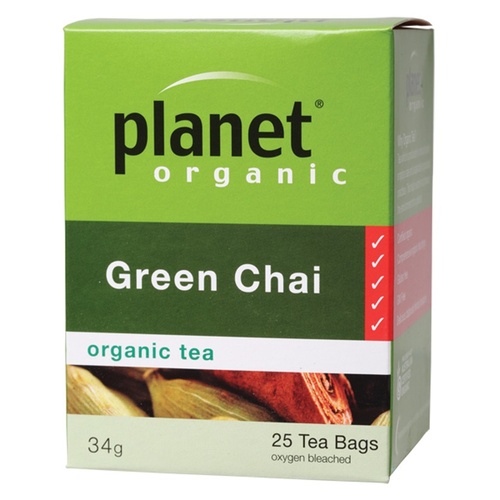 Herbal Tea Bags 25 Green Chai