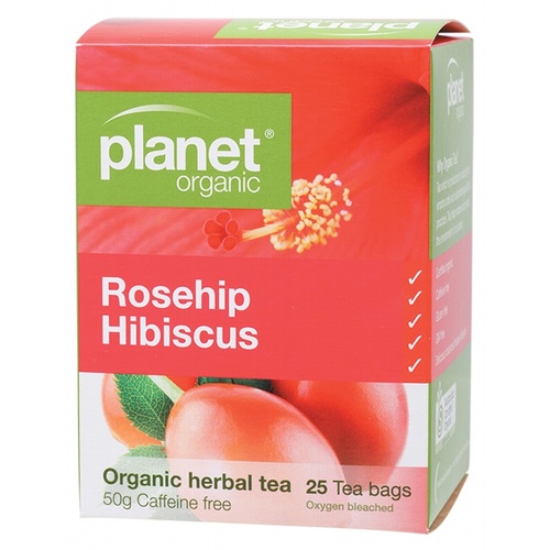 Herbal Tea Bags 25 Rosehip & Hibiscus