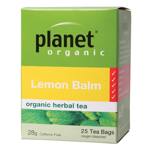 Herbal Tea Bags 25 Lemon Balm