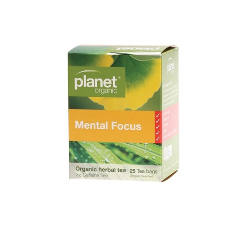 Herbal Tea Bags 25 Mental Focus