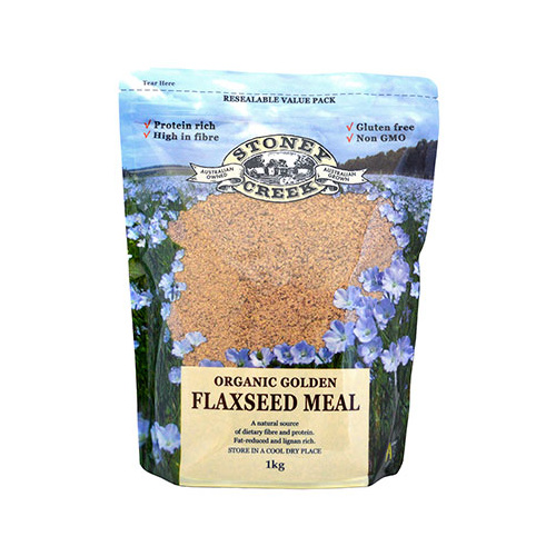 STONEY FLAX MEAL GOLD 1KG (ORG)
