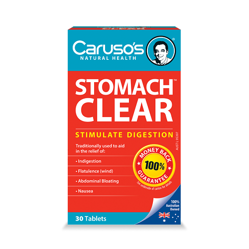 CARUSO'S NATURAL HEALTH STOMACH CLEAR 30T