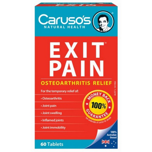 CARUSO'S NATURAL HEALTH EXIT PAIN 60T