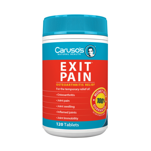 CARUSO'S NATURAL HEALTH EXIT PAIN 120T