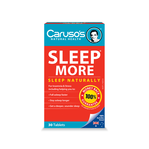 CARUSO'S NATURAL HEALTH SLEEP MORE 30T
