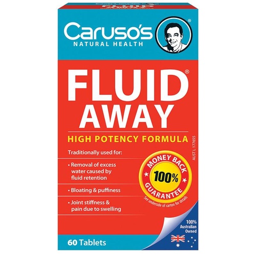 CARUSO'S NATURAL HEALTH FLUID AWAY 60T
