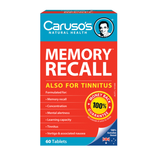 CARUSO'S NATURAL HEALTH MEMORY RECALL 60T