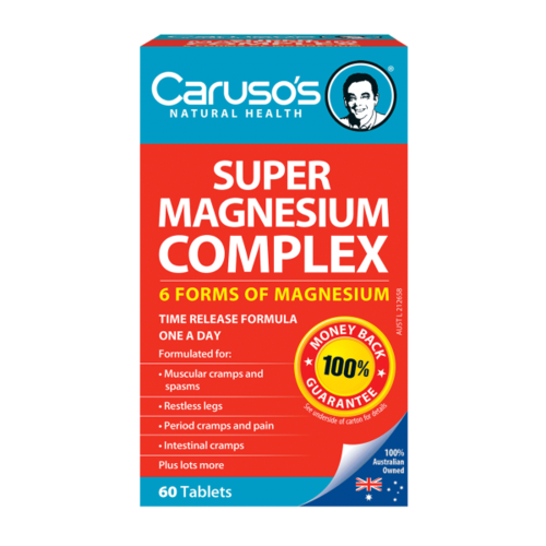 CARUSO'S NATURAL HEALTH SUPER MAG COMPLEX 60T