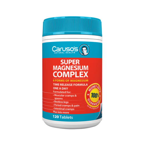 CARUSO'S NATURAL HEALTH MAGNESIUM COMPLEX 120T