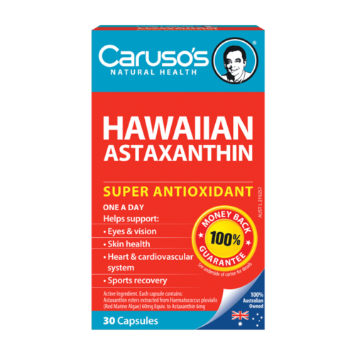 CARUSO'S NATURAL HEALTH HAWAIIAN ASTAXANTHIN 30C
