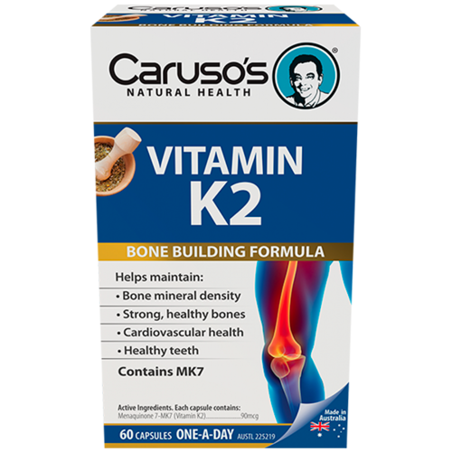 CARUSO'S NATURAL HEALTH  VIT K2  60CAPS
