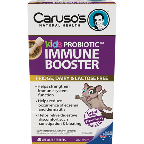 CARUSO'S NATURAL HEALTH KIDS PROBIOTIC IMMUNE BOOSTER 30CT