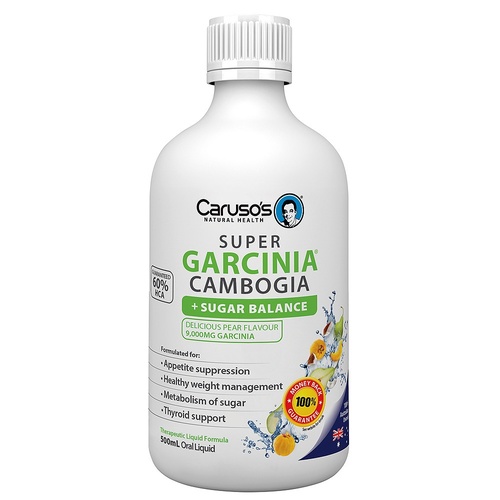 CARUSO'S NATURAL HEALTH SUPER CAMBOGIA 500ML