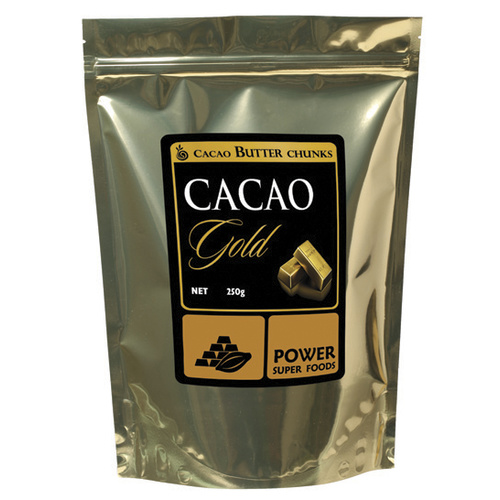 CACAO GOLD BUTTER CHUNKS 250G
