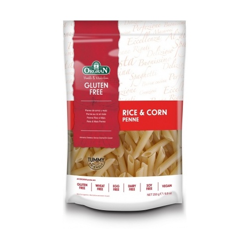 Orgran Rice & Corn Penne 250gm