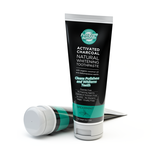 ESSENZZA ACTIVATED CHARCOAL TOOTHPASTE 113G SPEARMINT