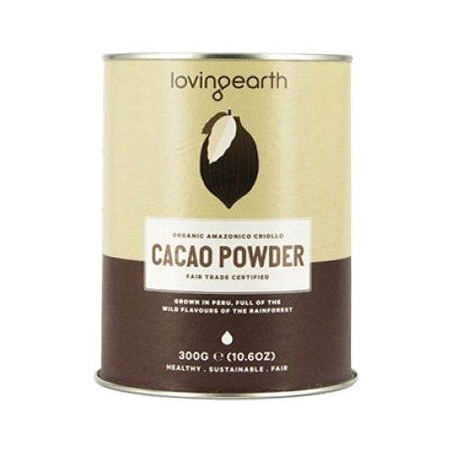 Loving Earth Raw Organic Cacao Powder 300g