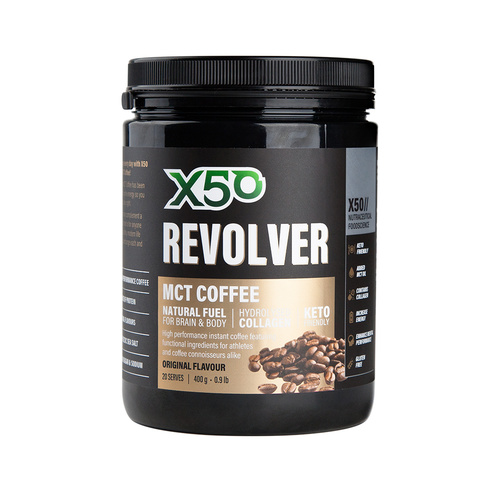 X50 REVOLVER MCT COFFEE 20 SERVES
