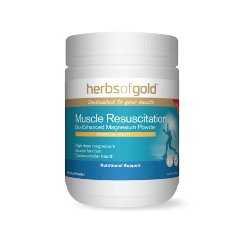 HERBS OF GOLD MUSCLE RESUS LEM LIME 300G