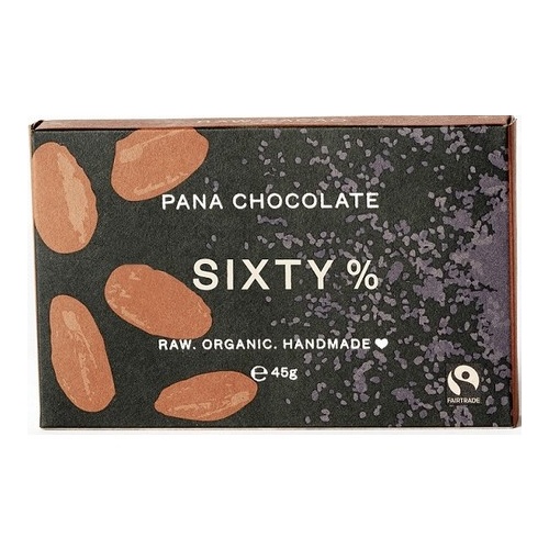 PANA CHOCOLATE RAW CACAO SIXTY % 45G