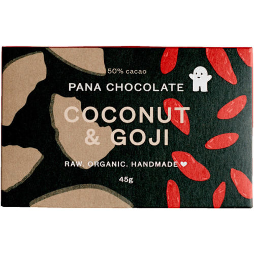 PANA CHOCOLATE  COCONUT +GOJI 45G