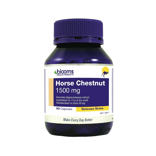 BLOOMS HORSE CHESTNUT 1500MG 90C