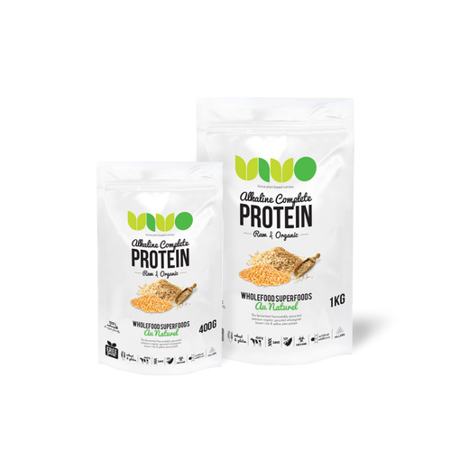 Alkaline Complete Protein Wholefood Superfoods Natural 400g