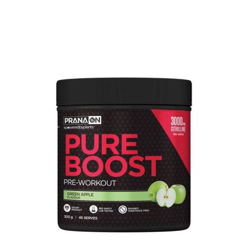 Pure Boost Pre-Workout 46 Serves Green Apple