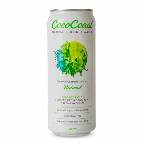 COCOCOAST NATURAL COCONUT WATER 500ML