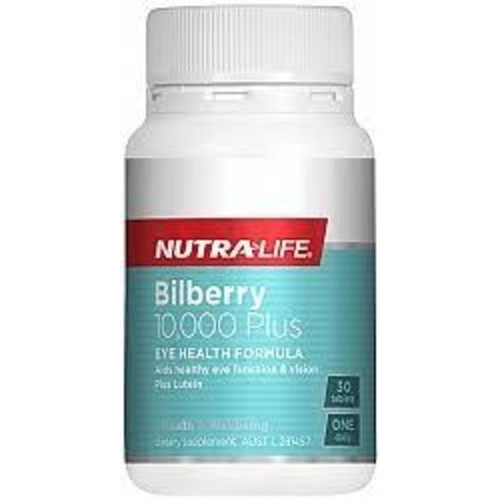 NUTRA-LIFE BILBERRY 10,000 30T